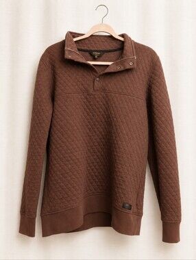 Outpost Makers Gorpcore Cabincore Classic Prep Quilted Pullover Size Medium